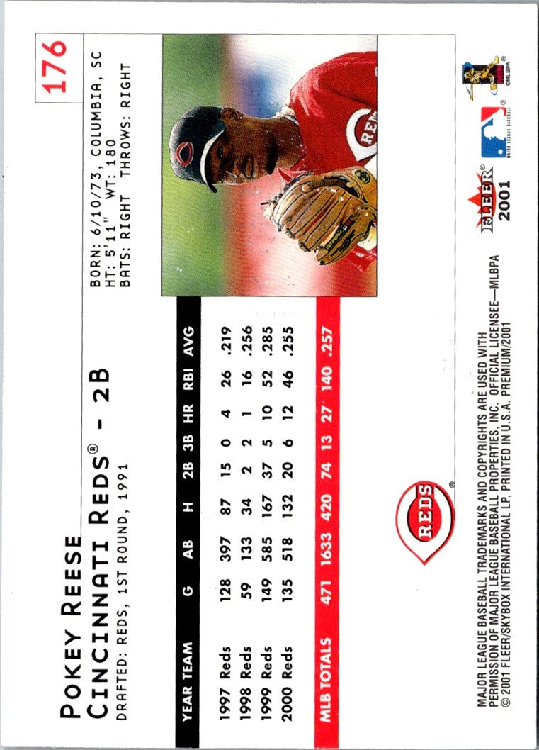 2001 Fleer Premium Pokey Reese