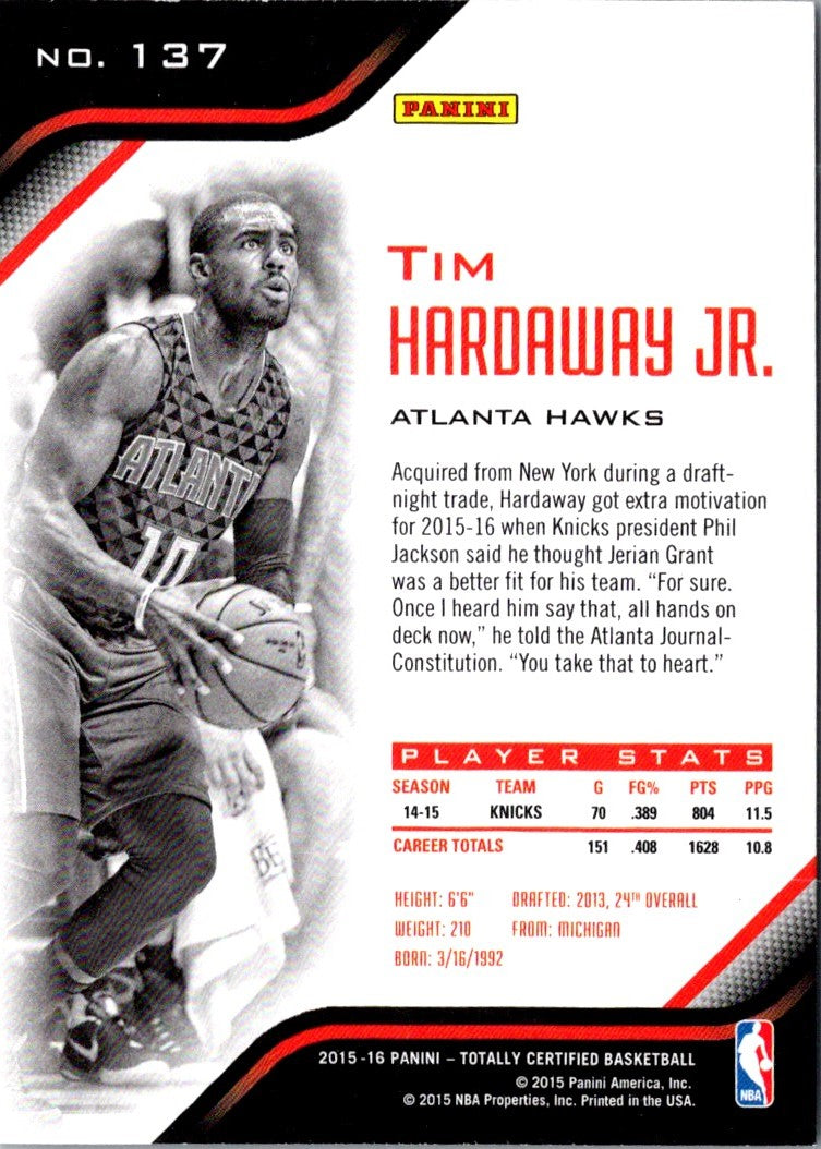 2014 Panini Excalibur Tim Hardaway Jr.