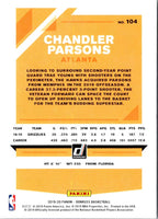 2019 Donruss Chandler Parsons #104
