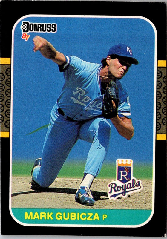 1987 Donruss Mark Gubicza #466