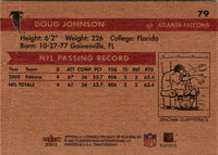 2001 Fleer Tradition Glossy Doug Johnson #79