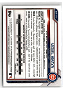 2021 Bowman Chrome Prospects Atomic Refractor Miguel Amaya