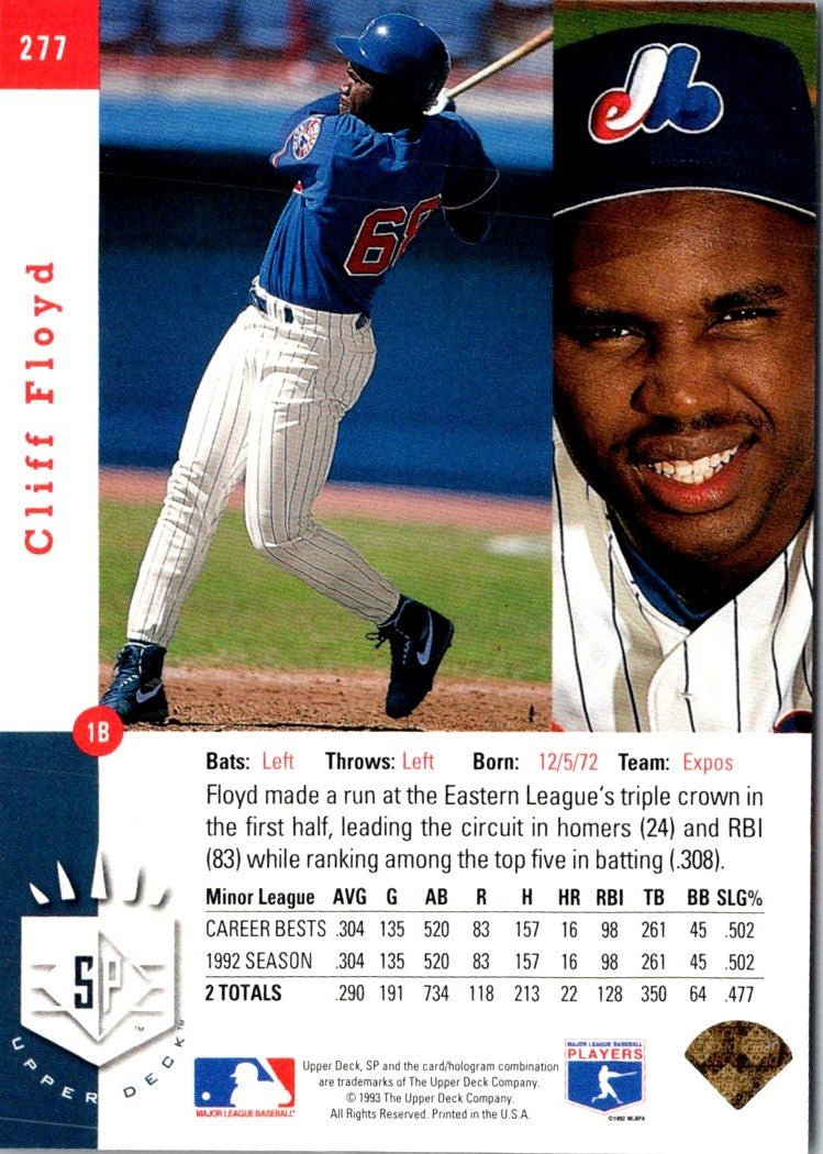 1993 SP Cliff Floyd