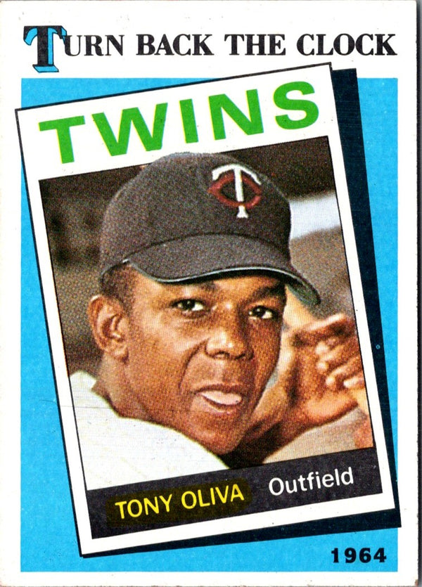 1989 Topps Tony Oliva #665