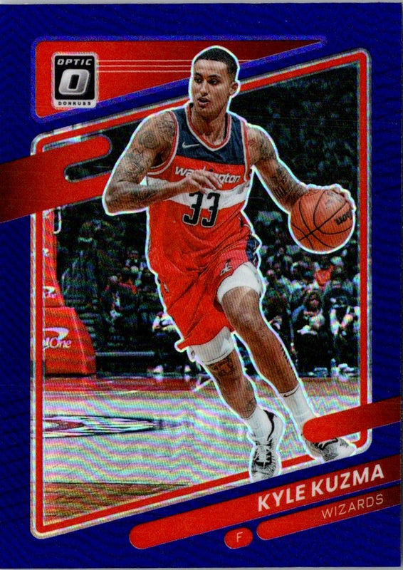2021 Donruss Optic Blue Kyle Kuzma #15