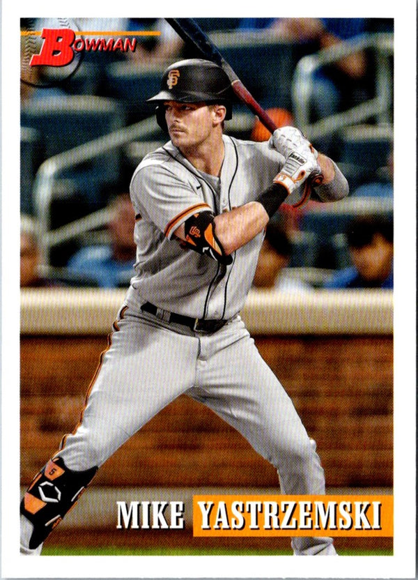 2021 Bowman Heritage Mike Yastrzemski #99