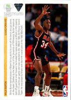 1991 Upper Deck Rookie Standouts Willie Burton #R6