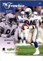 1999 Score Future Franchise Brock Huard/Joey Galloway #31
