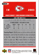 2003 Upper Deck MVP Julian Battle