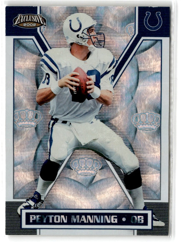 2002 Pacific Exclusive Peyton Manning #76