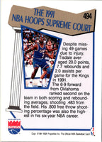 1991 Hoops Wayman Tisdale #494