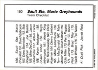 1990 7th Inning Sketch OHL Sault Ste. Marie Checklist #150
