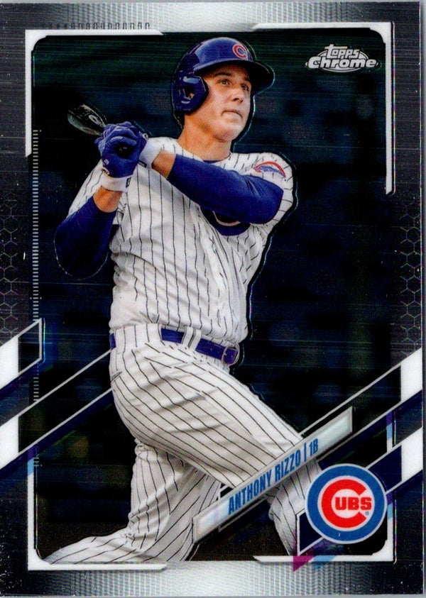 2021 Topps Chrome Anthony Rizzo #165