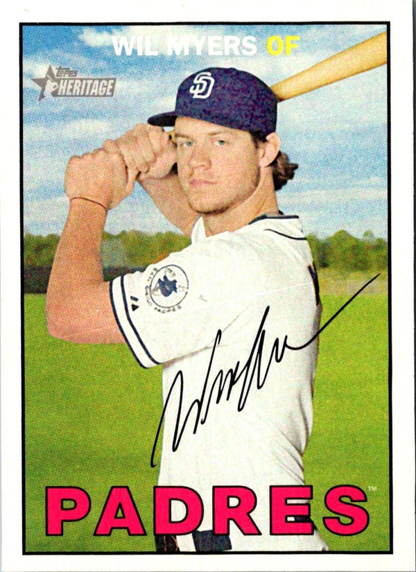 2016 Topps Heritage Wil Myers #9