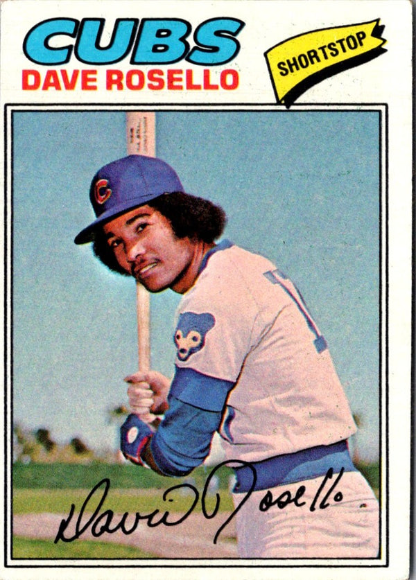 1977 Topps Dave Rosello #92