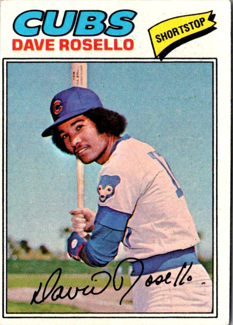 1977 Topps Dave Rosello