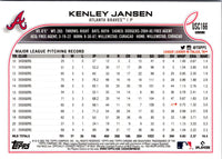 2022 Topps Chrome Update Purple Refractor Kenley Jansen #USC166