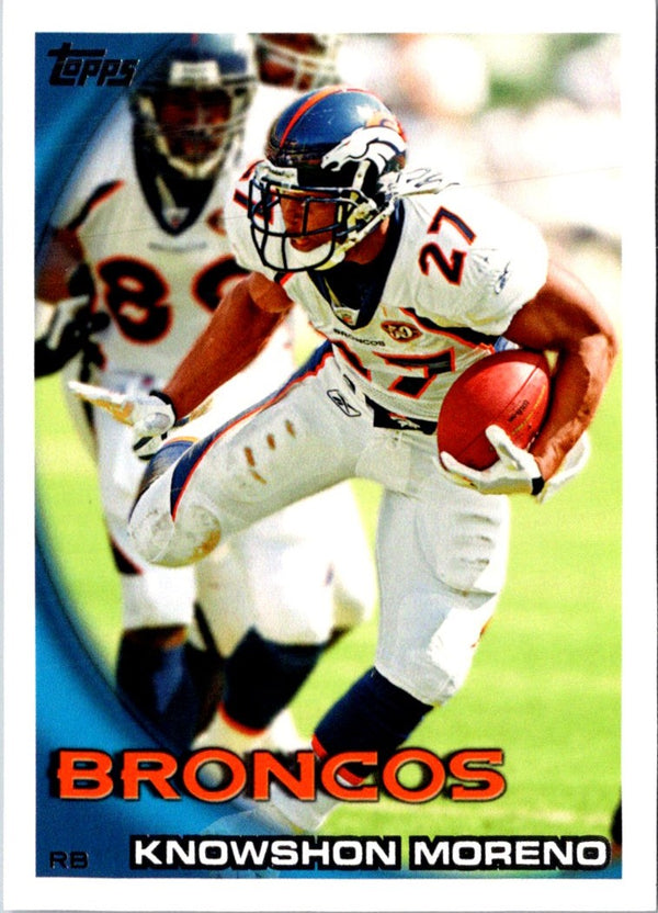 2010 Topps Knowshon Moreno #53