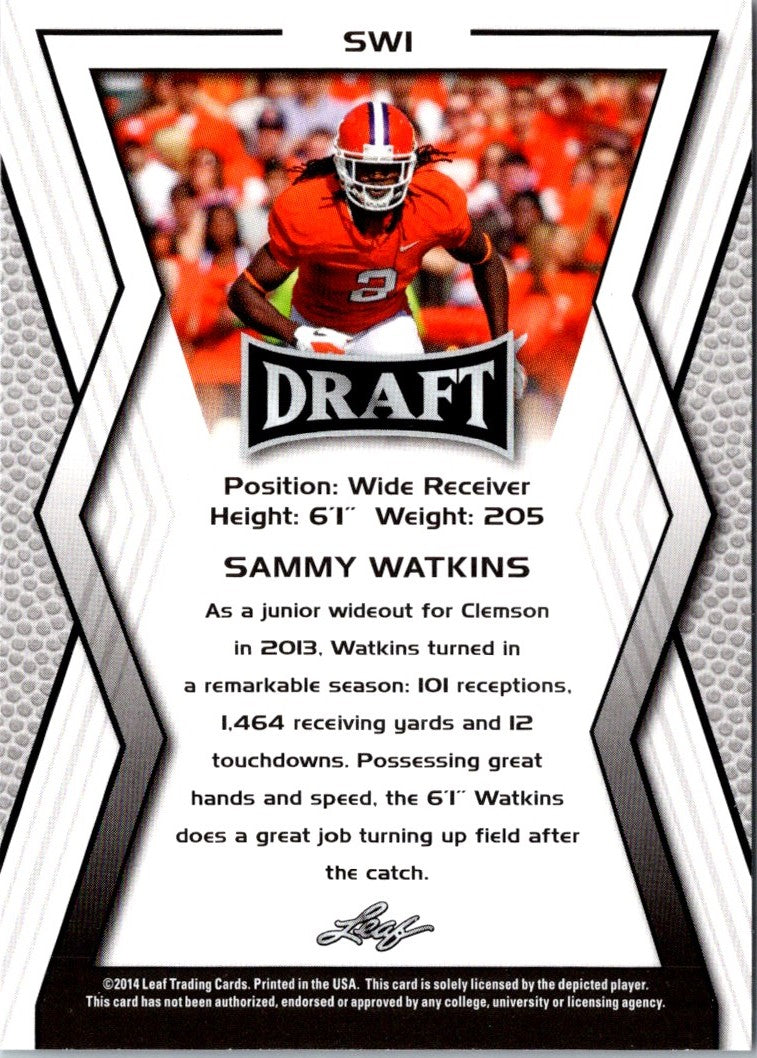 2014 Leaf Draft Sammy Watkins