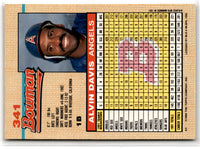 1992 Bowman Alvin Davis #341