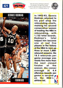 1993 Upper Deck Dennis Rodman