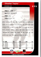 2002 Score Chester Taylor #272 Rookie