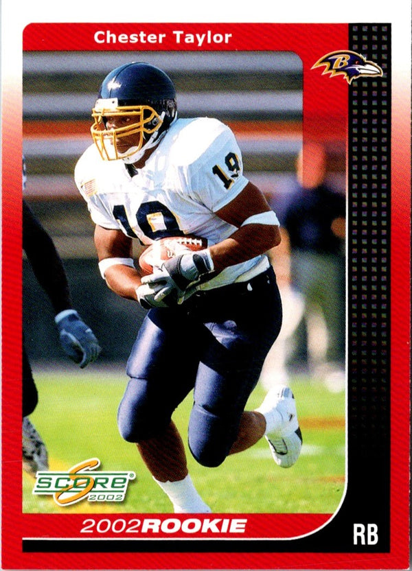 2002 Score Chester Taylor #272 Rookie