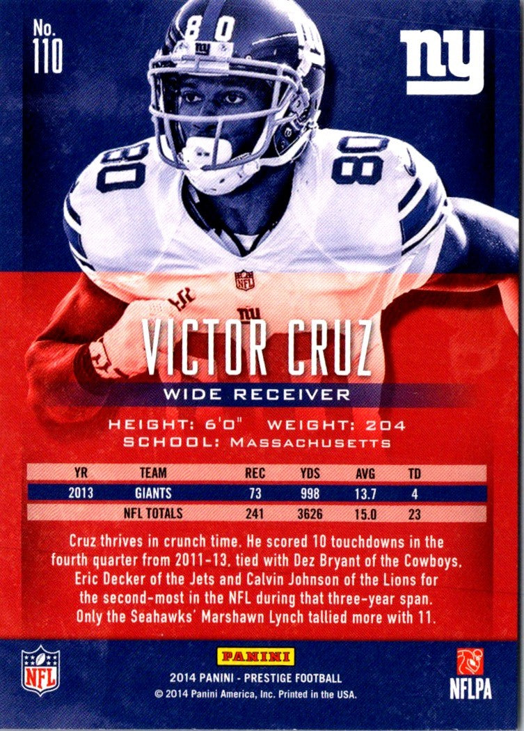 2014 Panini Prestige Victor Cruz