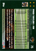 2007 Topps Fred Taylor #75