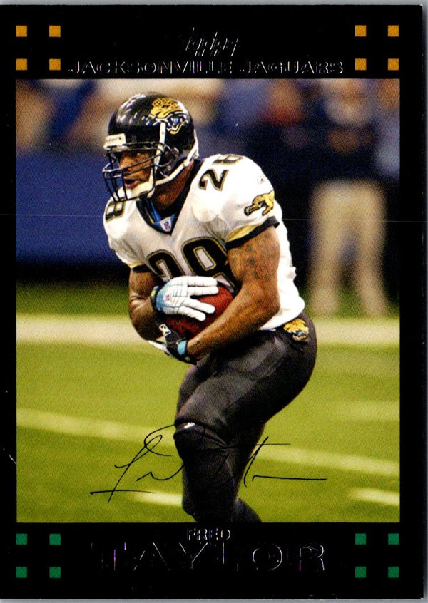 2007 Topps Fred Taylor #75