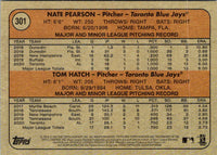 2021 Topps Heritage Red 2021 Rookie Stars - Blue Jays - Tom Hatch/Nate Pearson #301