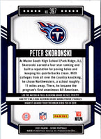 2023 Score Peter Skoronski #397 Rookie