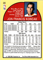 1990 Hoops Jon Koncak #28