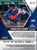 2021 Panini Mosaic Blue Francisco Lindor