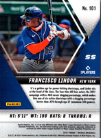 2021 Panini Mosaic Blue Francisco Lindor #101