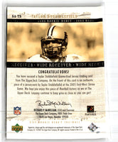 2005 Upper Deck Rookie Debut Saturday Swatches Taylor Stubblefield #SA-TS