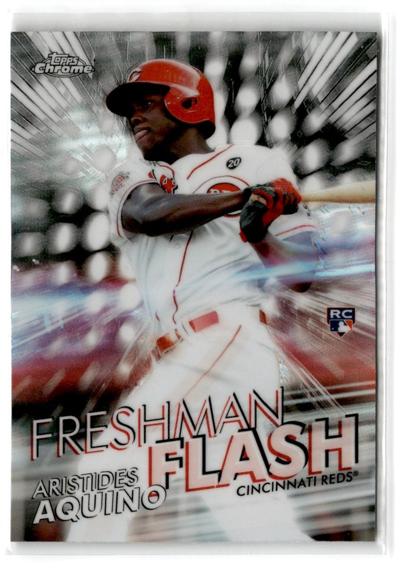 2020 Topps Chrome Freshman Flash Aristides Aquino