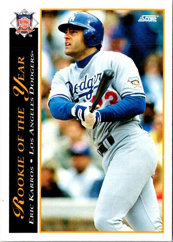 1993 Score Eric Karros #486