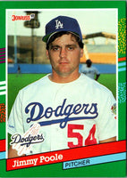 1991 Donruss Jimmy Poole #655 Rookie