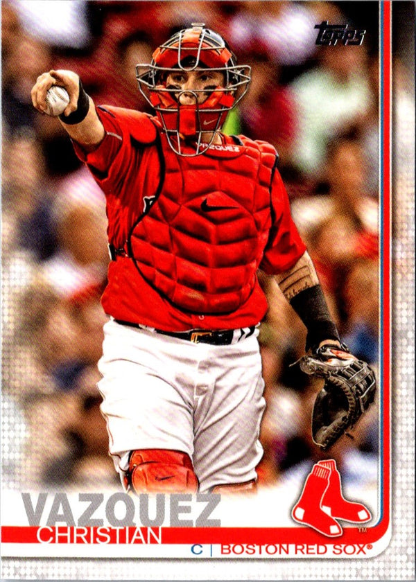 2019 Topps Christian Vazquez #373