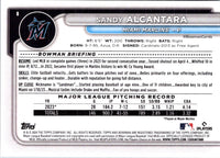 2024 Bowman Green Pattern Sandy Alcantara #8