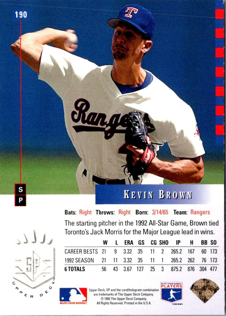 1993 SP Kevin Brown