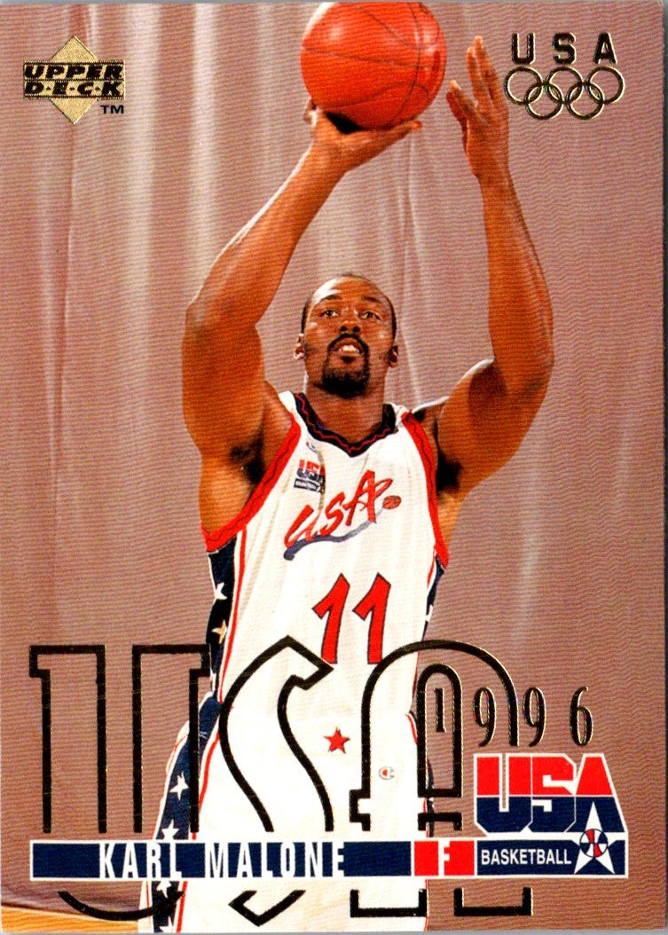 1995 Upper Deck Electric Court Gold Karl Malone