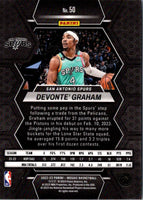 2022 Panini Mosaic Devonte' Graham #50