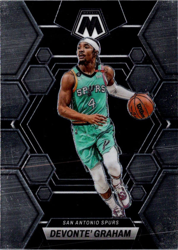 2022 Panini Mosaic Devonte' Graham #50