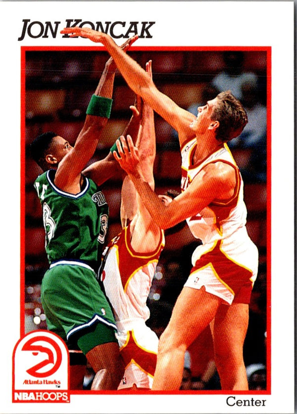 1991 Hoops Jon Koncak #333