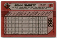 1989 Bowman John Smoltz #266 Rookie