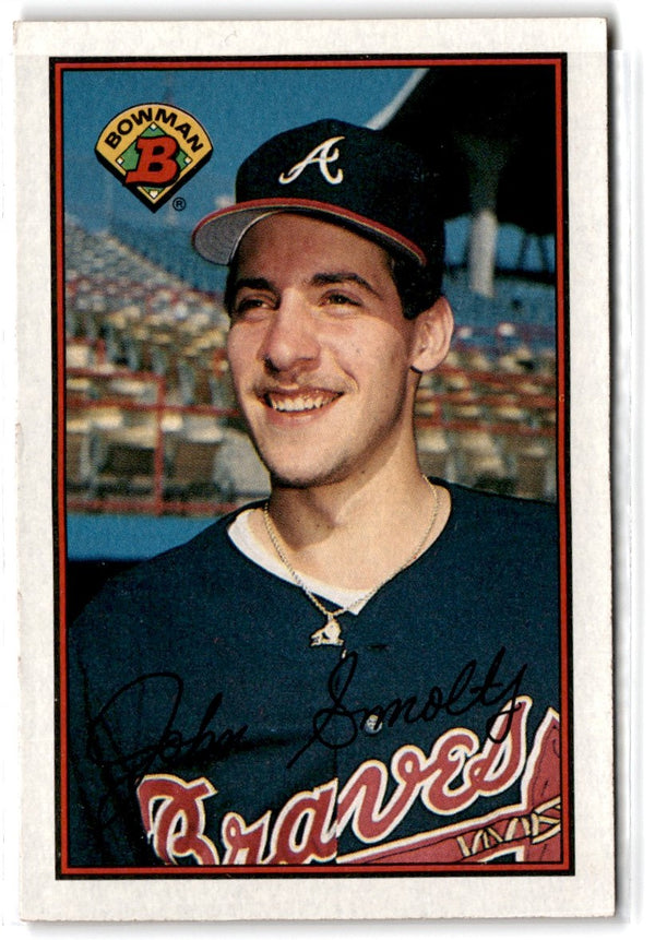 1989 Bowman John Smoltz #266 Rookie