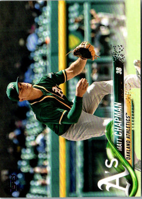 2018 Topps Matt Chapman #669