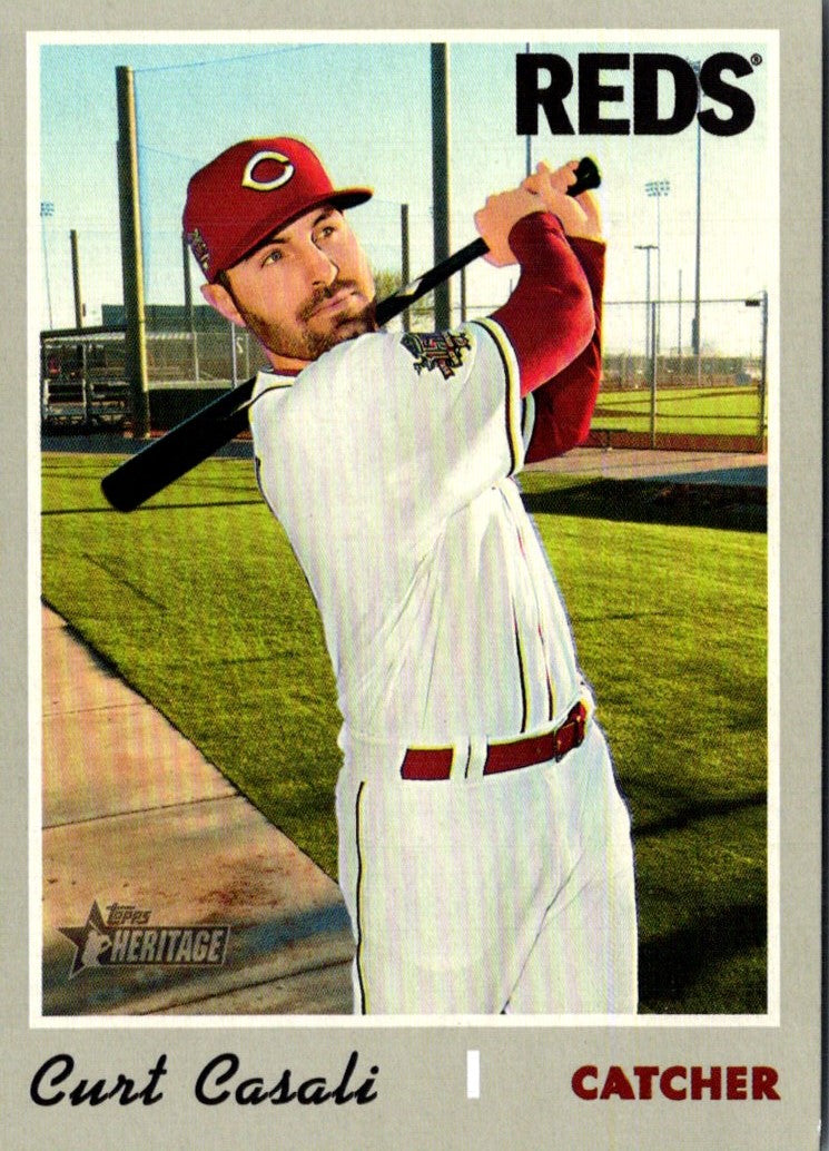 2019 Topps Heritage Curt Casali